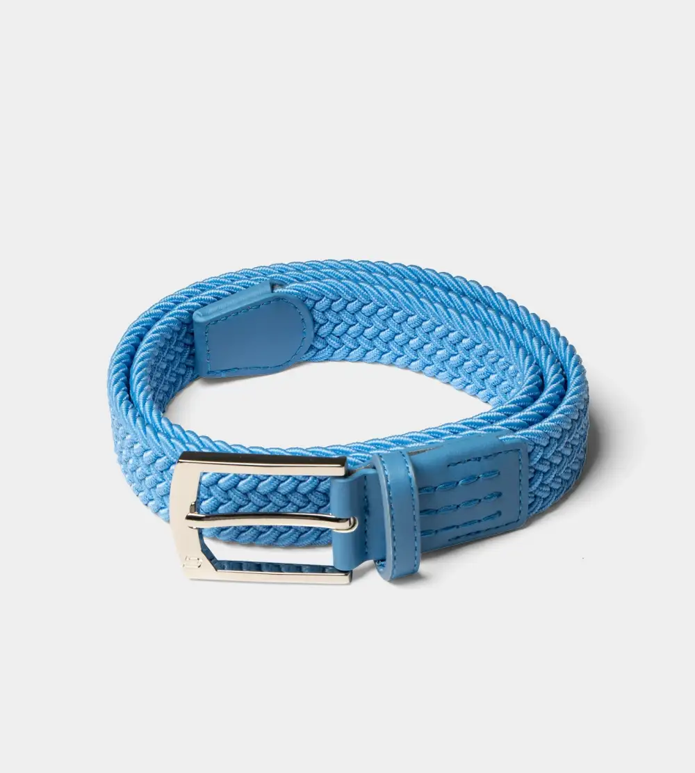 109a9f45ad27e849a09207b32f22437ae600f01e LADIES WEBBED BELT - BLUE - Image 1