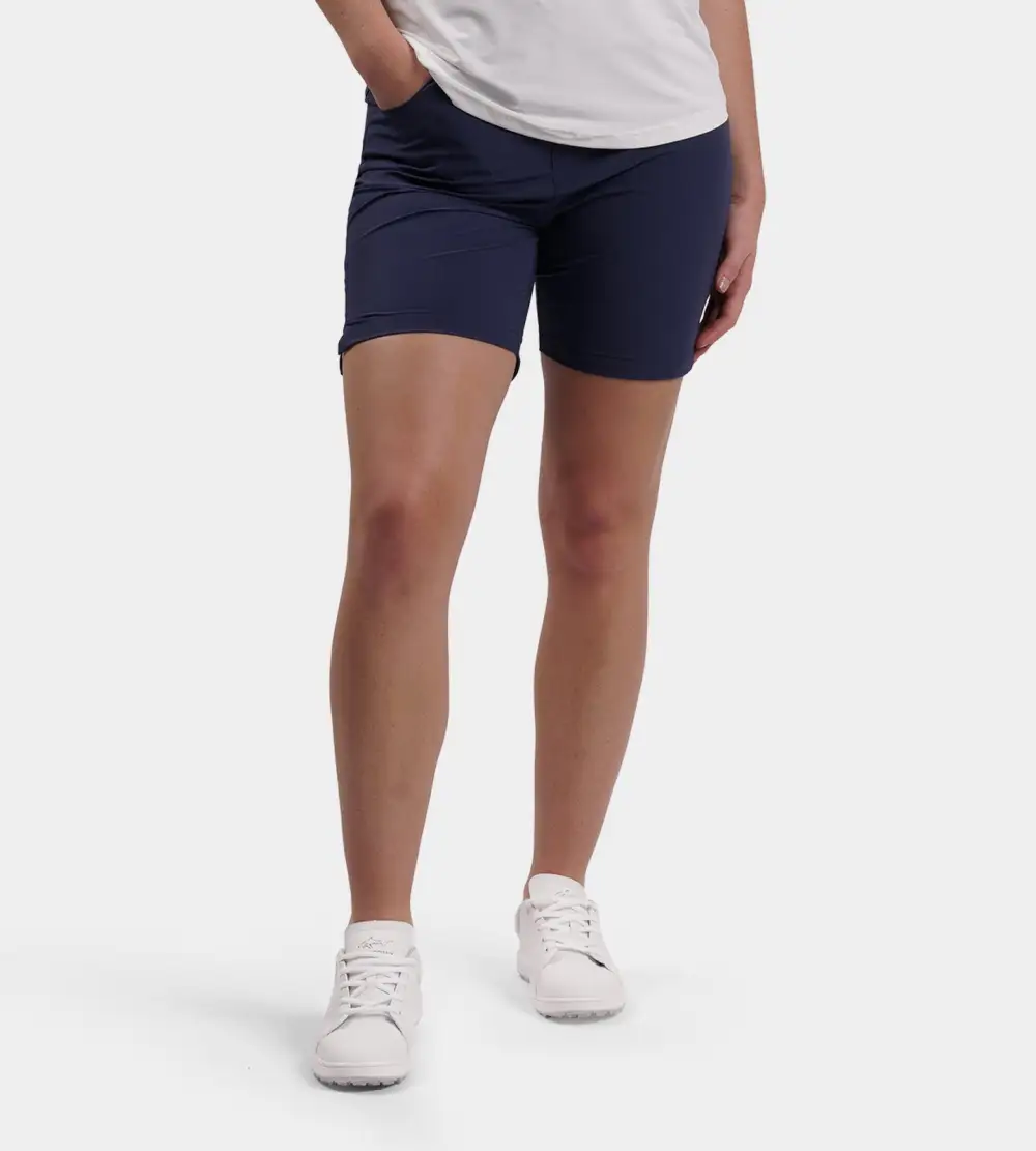 42c80b9f066eba1b5b56d4f3bbe26cd99eebcadd LADIES SUPREME SHORTS - NAVY - Image 1