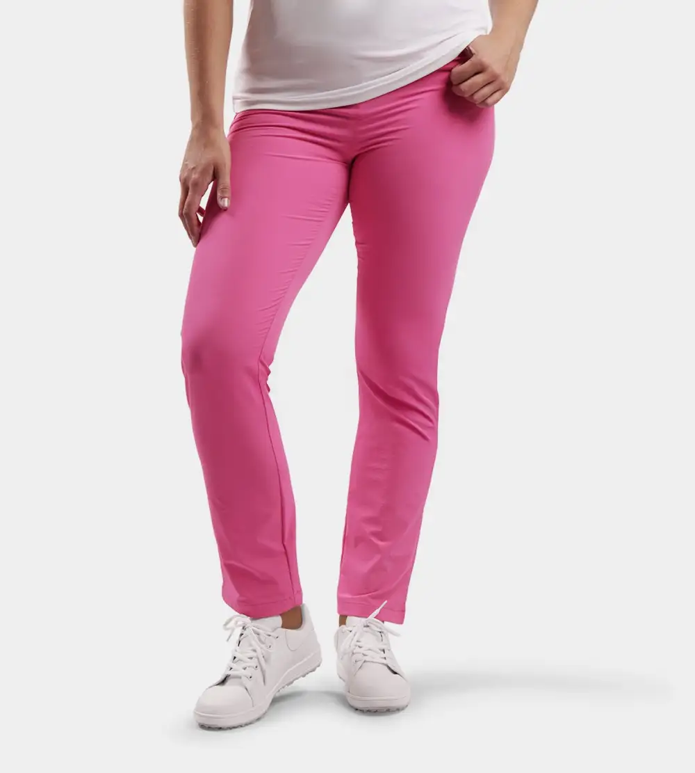 4469bad6e06cf8fb6dc35a0e0653e36c7c75b8f2 LADIES SUPREME TROUSERS - PINK - Image 1