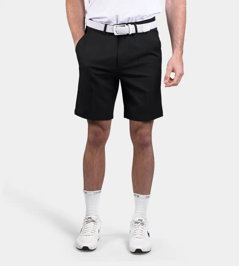 5451860fee768ba6afdad7924b80a885dcde6e34 CLIMA GOLF SHORTS - BLACK - Image 1
