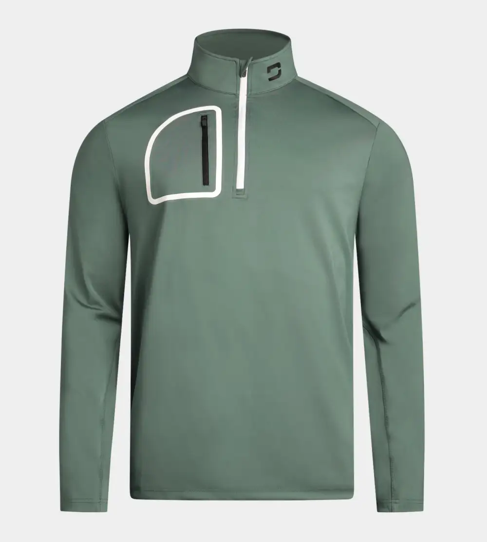 57c02c5f16b72dc04fd68b28a0d52db2a8ca6c4a NAUTICAL MIDLAYER - SAGE - Image 1