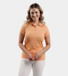 LADIES COUTURE POLO - CORAL