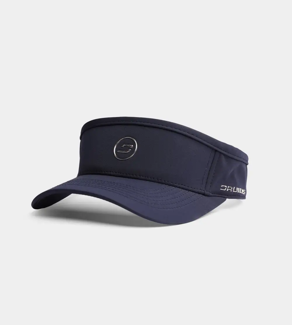 8e3b09fb4291fbe9db87bee286c819e52b124d13 LADIES GOLF VISOR - NAVY - Image 1