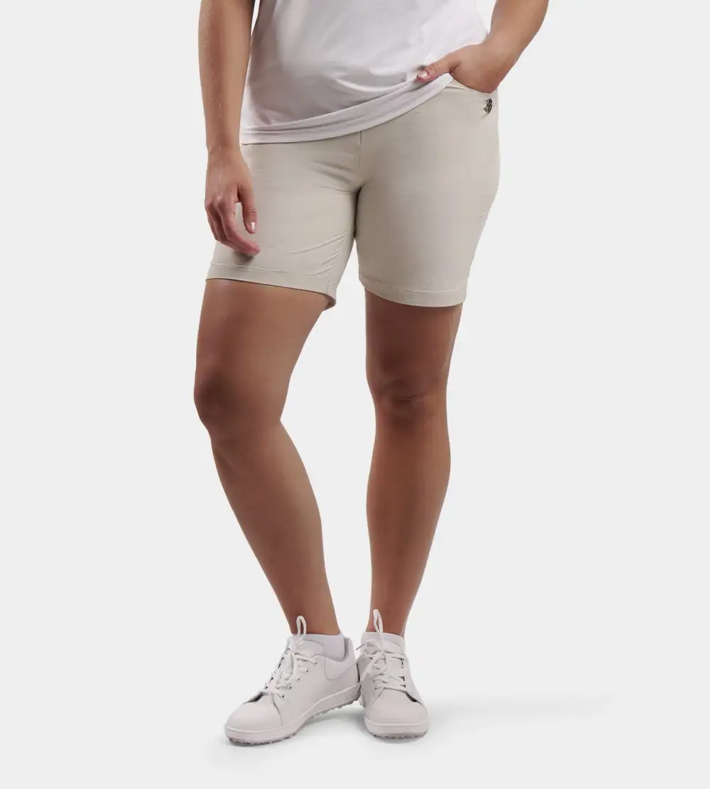 b594aa0abdae7e266c0bd15b4441053bbbf4a8af LADIES SUPREME SHORTS - STONE - Image 1