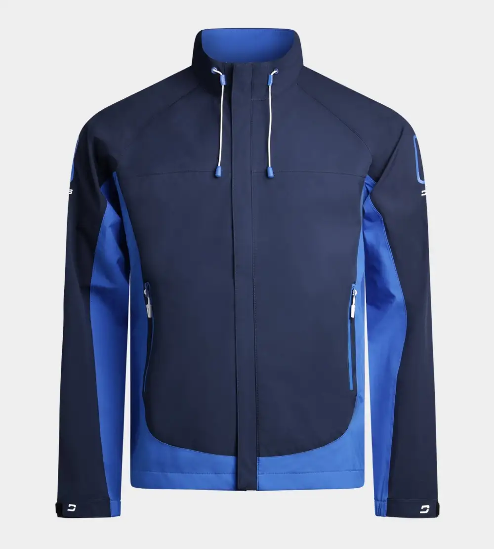 be645568f9d16faf6bb0b8864f8df3823f5267fa NADIR RAIN JACKET - NAVY - Image 1