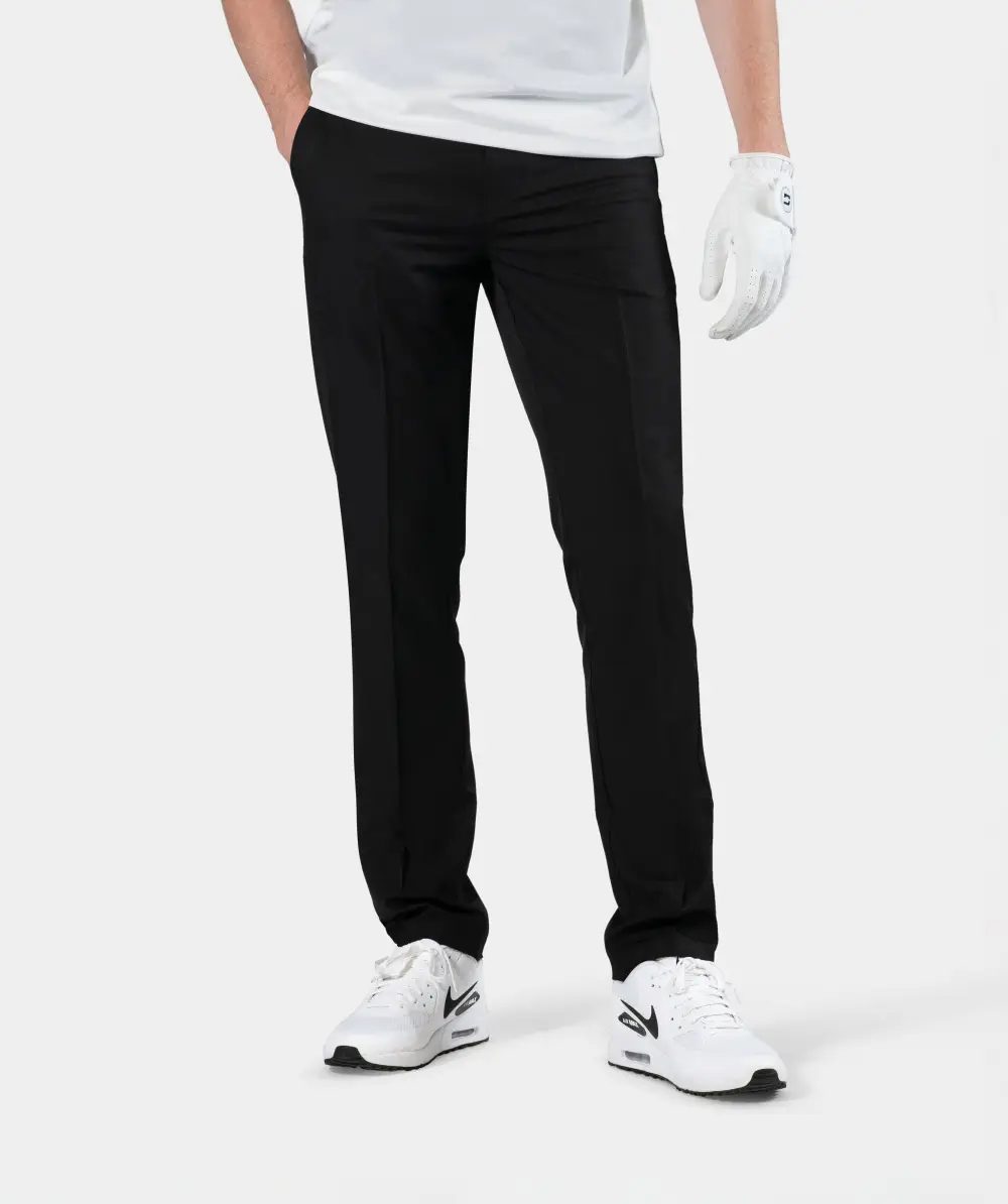 d37dedd32b22704bfacf0d28df3340d9ea28eb62 MENS CLIMA GOLF TROUSERS - BLACK - Image 1