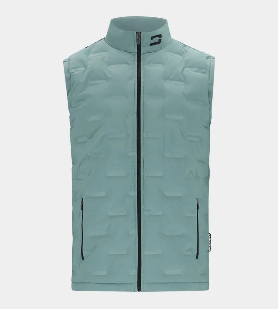 d59de1c43bdf8fd6cb4f729afc7b4d540d92d396 MEMBERS GILET - SAGE - Image 1