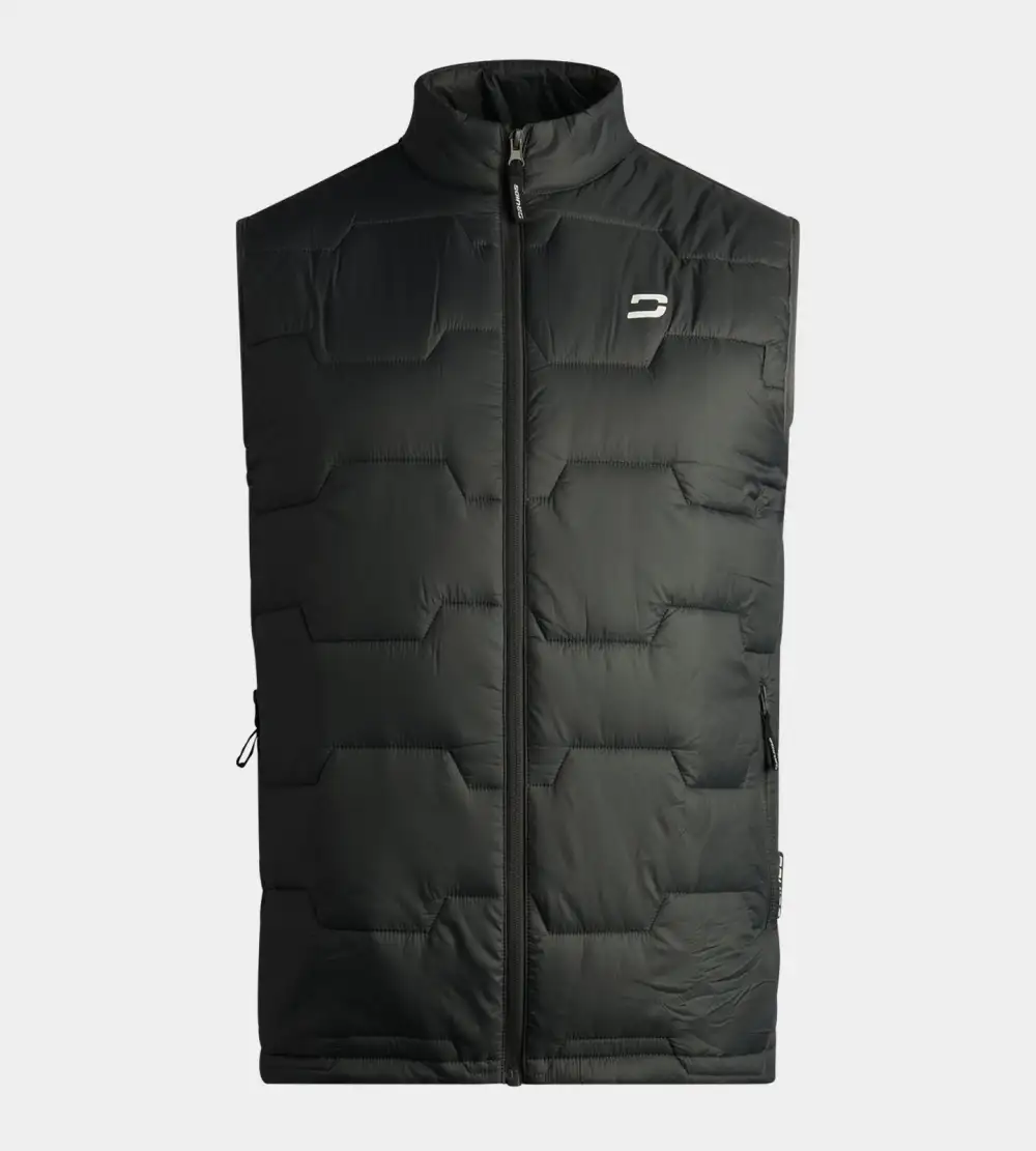 e13a98dcf29d7a3eb8add6cd04452a771b410d02 ARVID GILET - CHARCOAL - Image 1