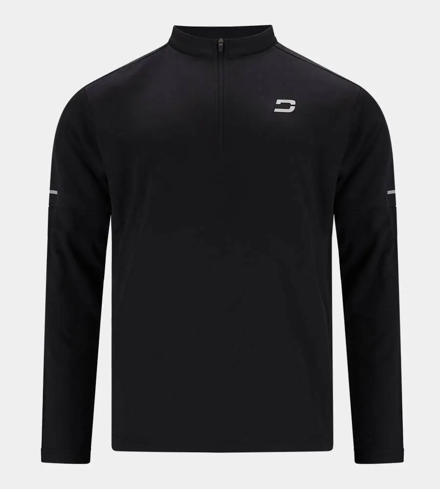 e441363d55fd6bb88ad3f40a767c127e9ee32781 MENS ULTRA FIT MIDLAYER - BLACK - Image 1