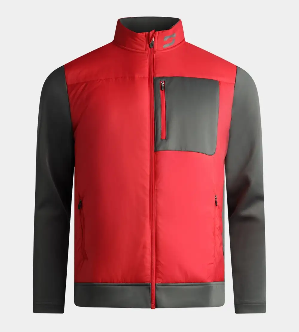 ed494261bd256d2d6dd1b8bafc699bc658738e3d LINKS TECH JACKET - CHARCOAL - Image 1