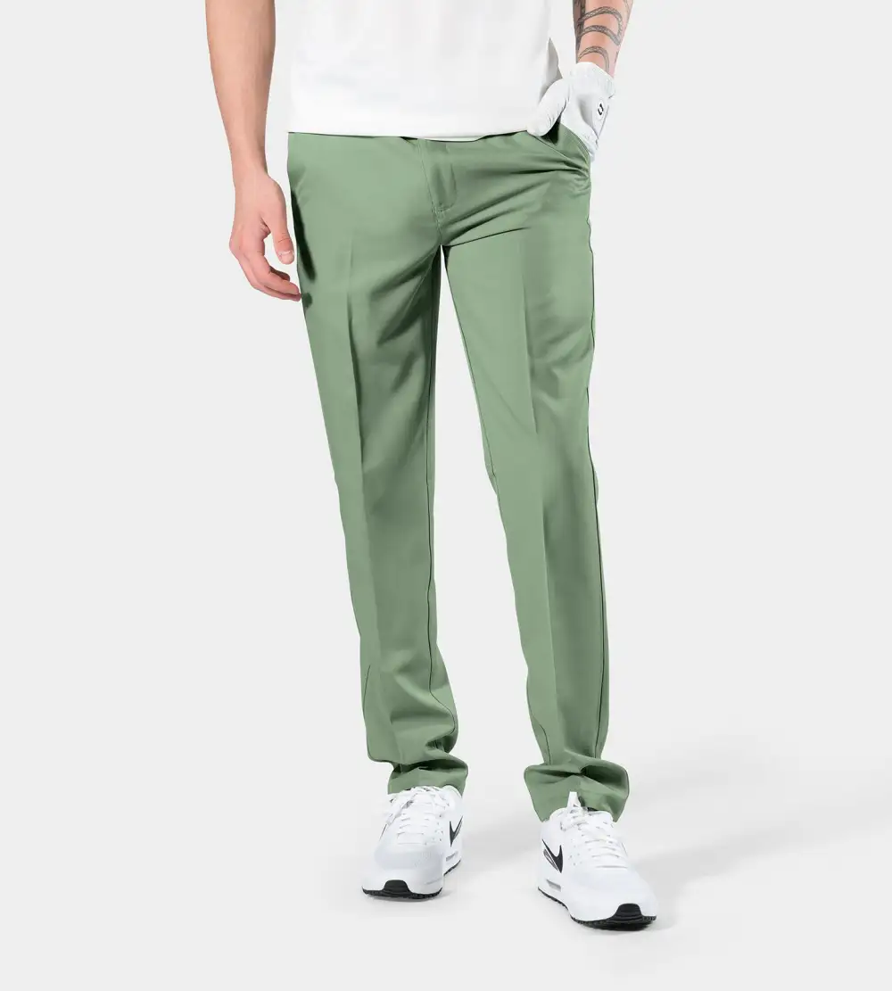 f359534d437210959501a820c7bffcb12eb254c1 MENS CLIMA GOLF TROUSERS - SAGE - Image 1
